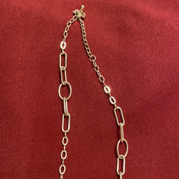 Silver necklace medium length - Picture 3 of 3